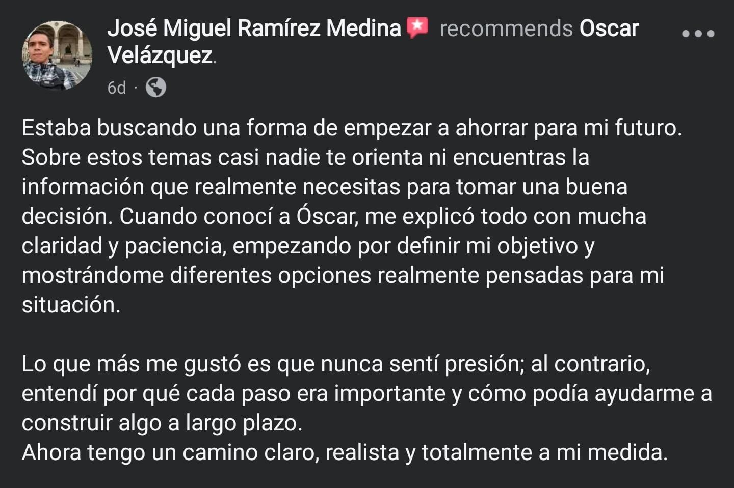 Testimonio 1
